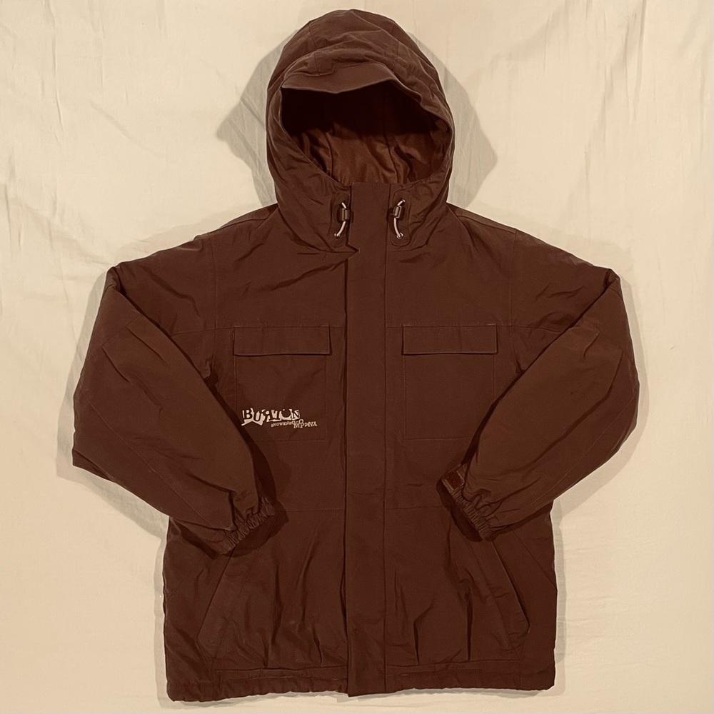 Burton Snowboarding Jacket Boys Large 12 Winter Coat Insulated Elements Ski Snow